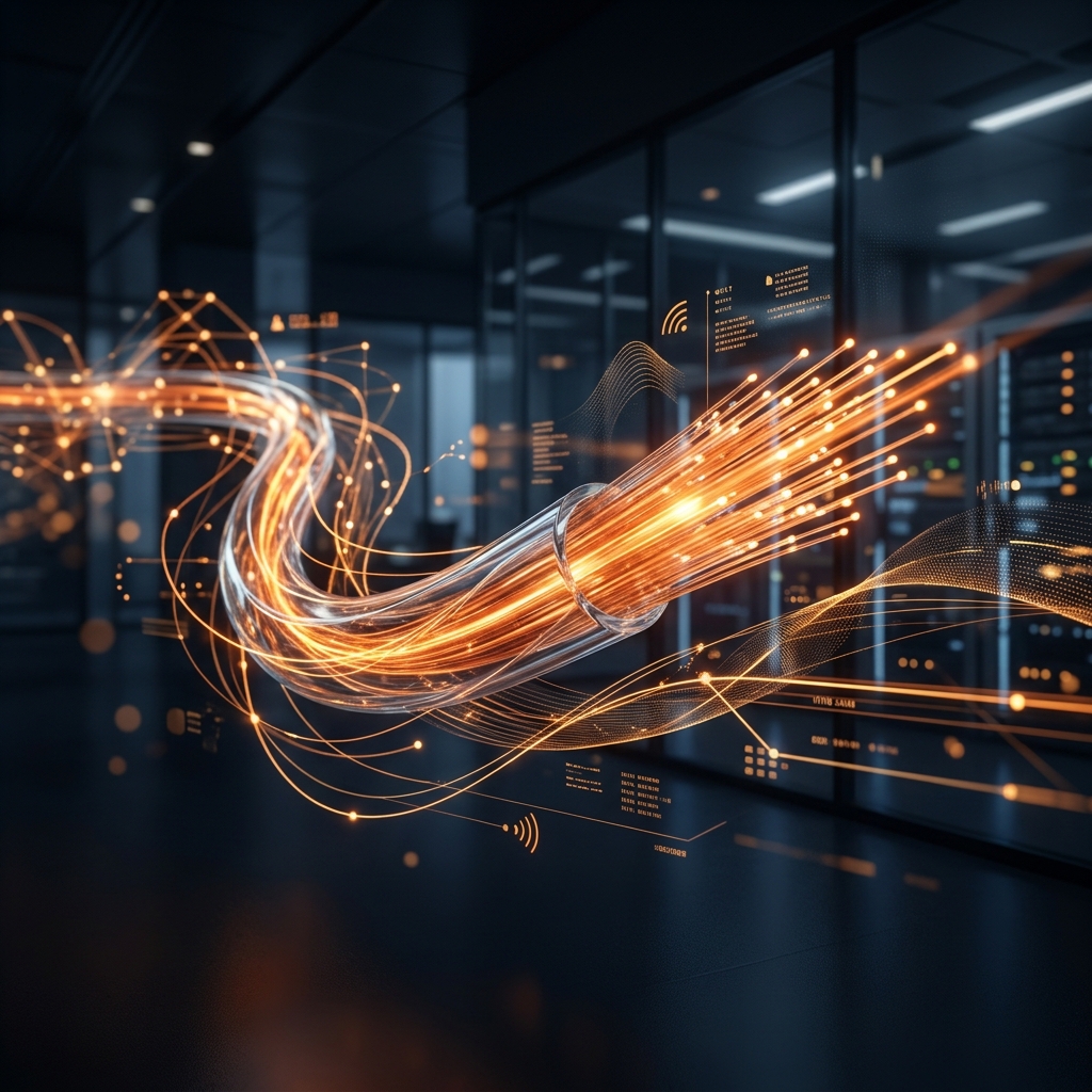 LK Internet high-speed networking visual